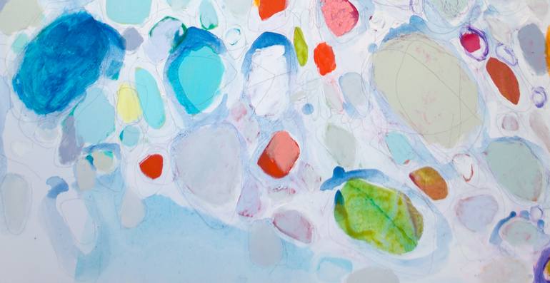 Original Abstract Expressionism Abstract Painting by Claire Desjardins