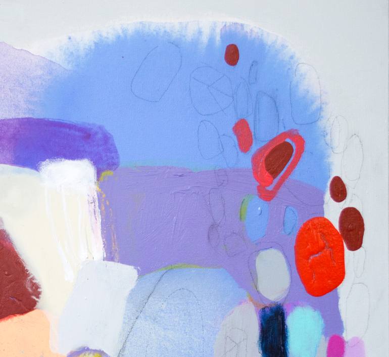 Original Abstract Expressionism Abstract Painting by Claire Desjardins