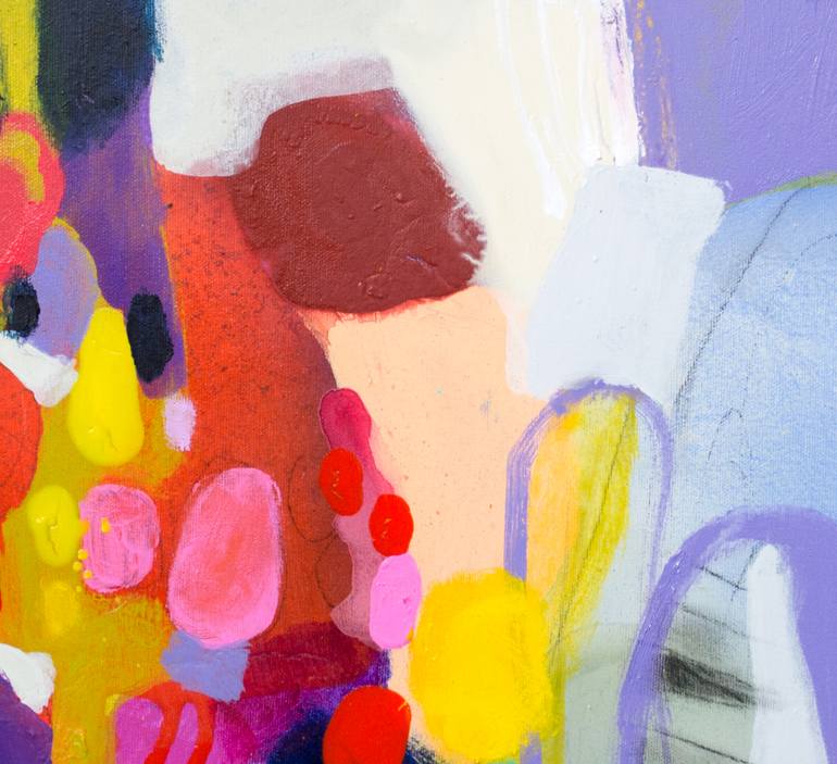 Original Abstract Expressionism Abstract Painting by Claire Desjardins