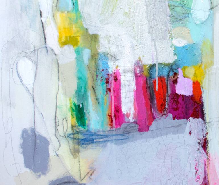 Original Abstract Painting by Claire Desjardins