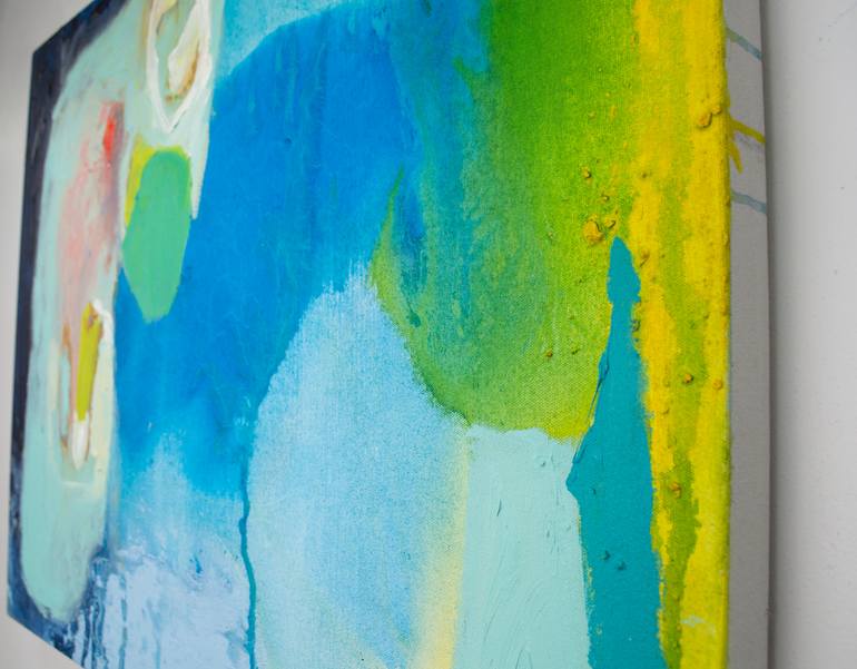 Original Abstract Expressionism Abstract Painting by Claire Desjardins