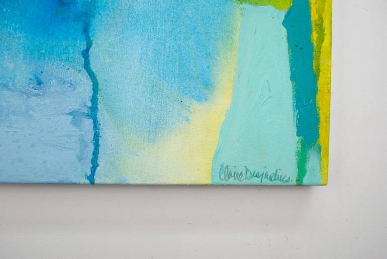 Original Abstract Expressionism Abstract Painting by Claire Desjardins