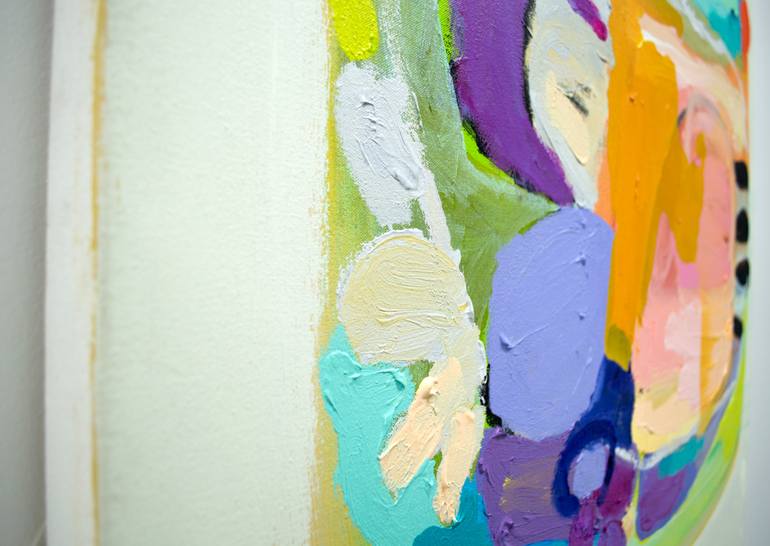 Original Abstract Expressionism Abstract Painting by Claire Desjardins