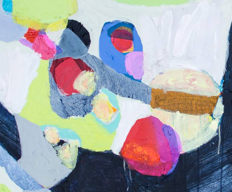 Original Abstract Expressionism Abstract Painting by Claire Desjardins