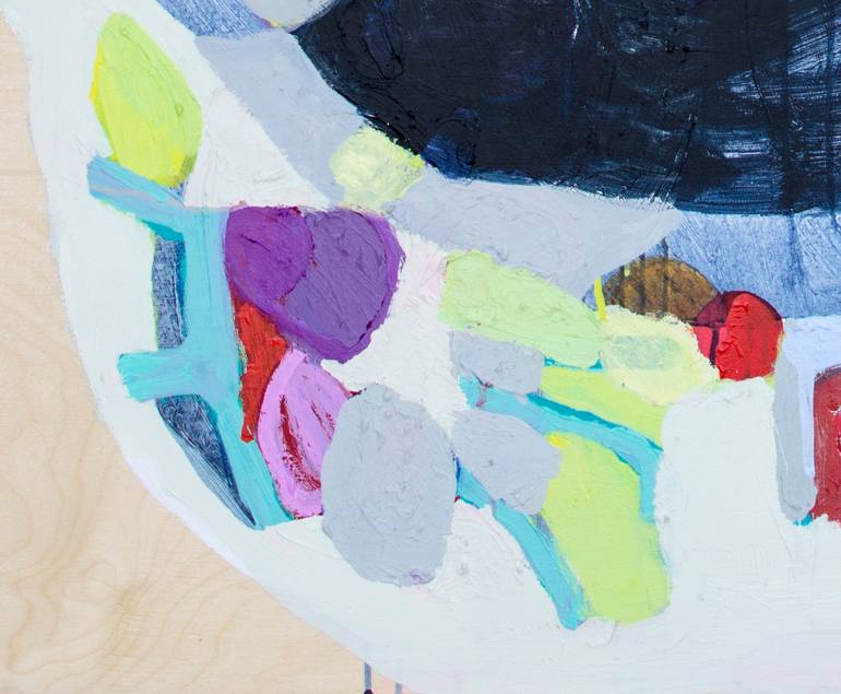 Original Abstract Expressionism Abstract Painting by Claire Desjardins