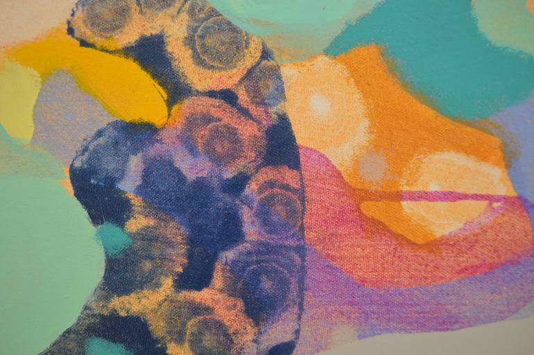 Original Abstract Expressionism Abstract Painting by Claire Desjardins