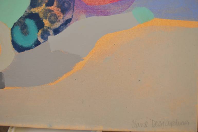 Original Abstract Expressionism Abstract Painting by Claire Desjardins
