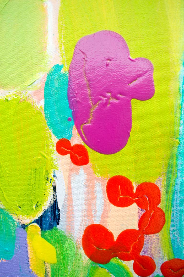 Original Abstract Expressionism Abstract Painting by Claire Desjardins