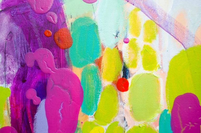 Original Abstract Expressionism Abstract Painting by Claire Desjardins