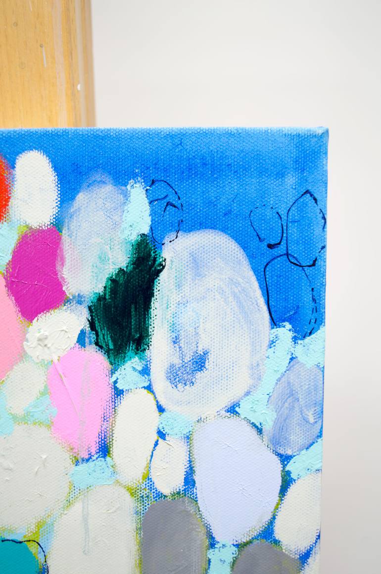 Original Abstract Expressionism Abstract Painting by Claire Desjardins