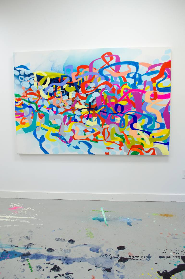 Yes We Can Painting by Claire Desjardins | Saatchi Art