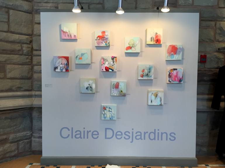 Original Abstract Painting by Claire Desjardins