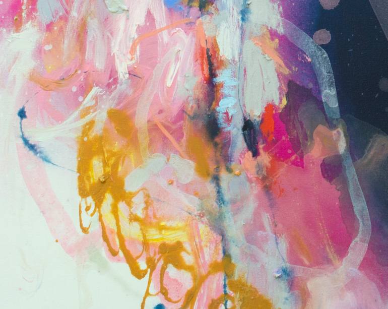 Original Abstract Expressionism Abstract Painting by Claire Desjardins