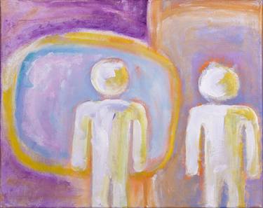 Print of Expressionism People Paintings by Claire Desjardins