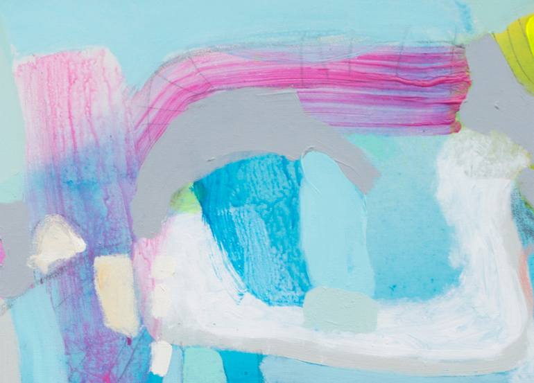 Original Abstract Expressionism Abstract Painting by Claire Desjardins