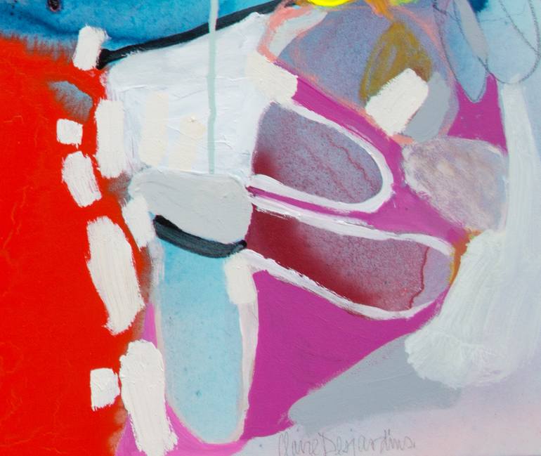 Original Abstract Expressionism Abstract Painting by Claire Desjardins
