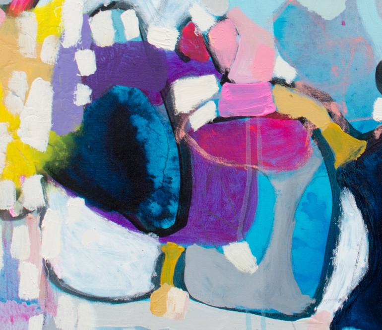 Original Abstract Expressionism Abstract Painting by Claire Desjardins