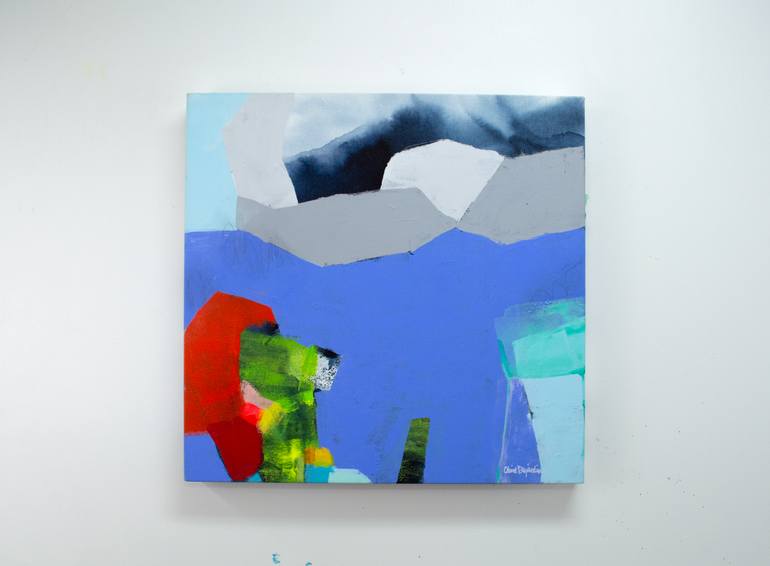 Original Abstract Expressionism Abstract Painting by Claire Desjardins