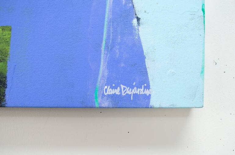 Original Abstract Expressionism Abstract Painting by Claire Desjardins