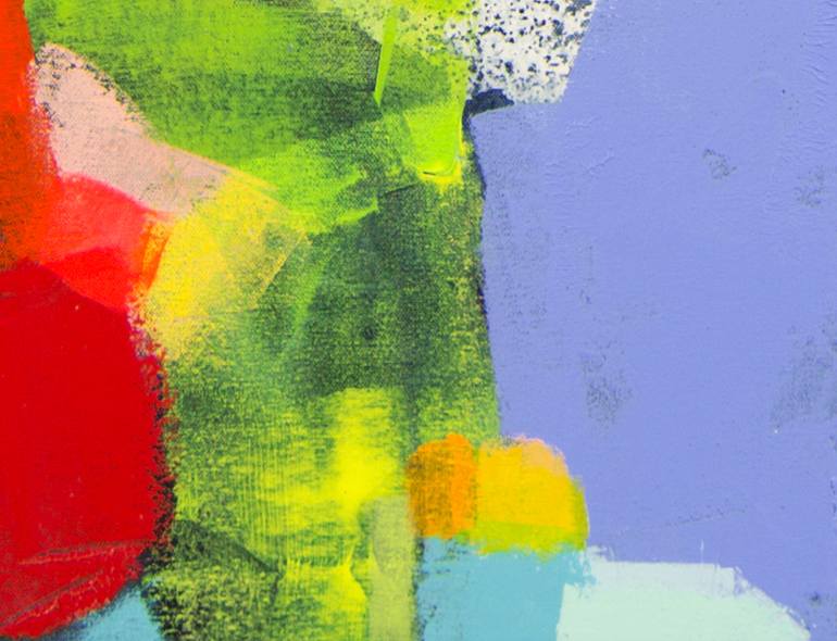 Original Abstract Expressionism Abstract Painting by Claire Desjardins