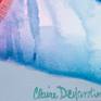 Abstract art by Claire Desjardins - signature
