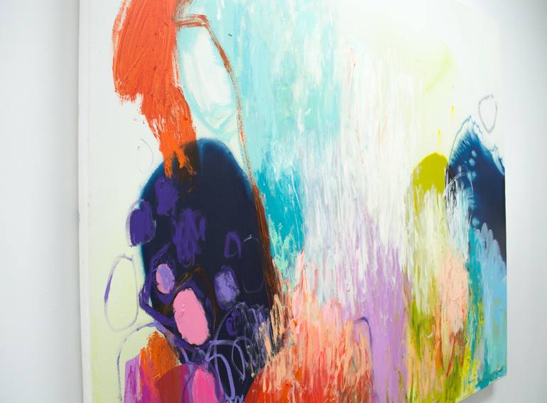 Original Abstract Expressionism Abstract Painting by Claire Desjardins