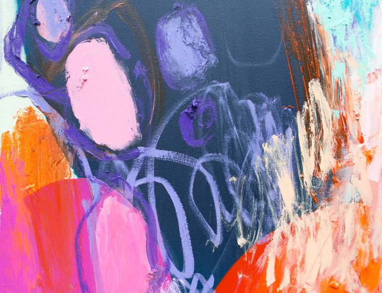 Original Abstract Expressionism Abstract Painting by Claire Desjardins