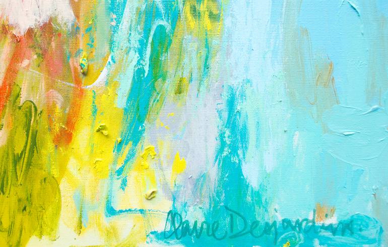 Original Abstract Expressionism Abstract Painting by Claire Desjardins