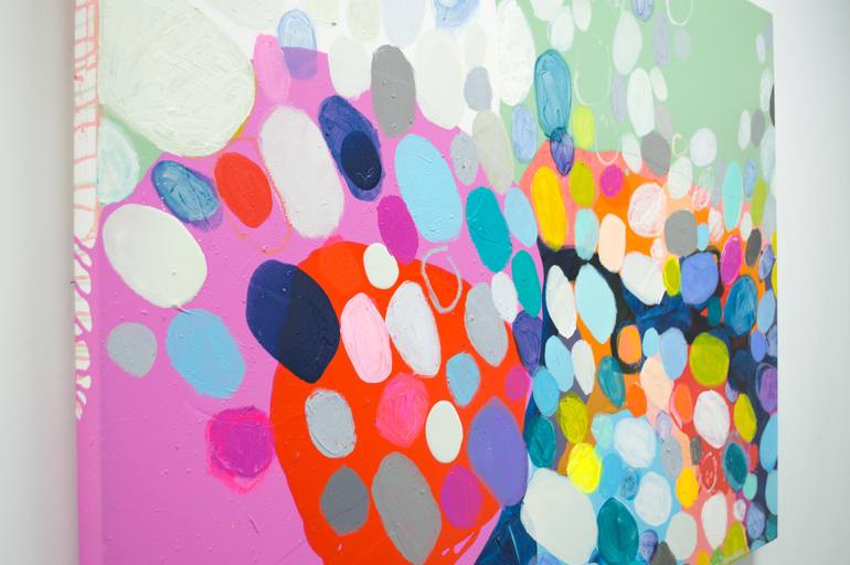 Original Abstract Expressionism Abstract Painting by Claire Desjardins