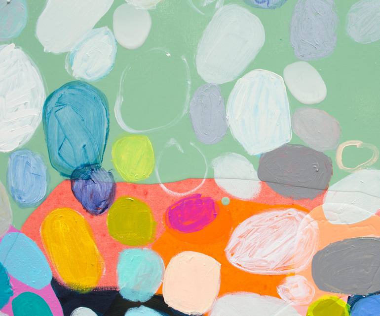 Original Abstract Expressionism Abstract Painting by Claire Desjardins