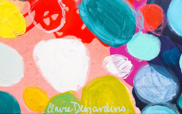 Original Abstract Expressionism Abstract Painting by Claire Desjardins