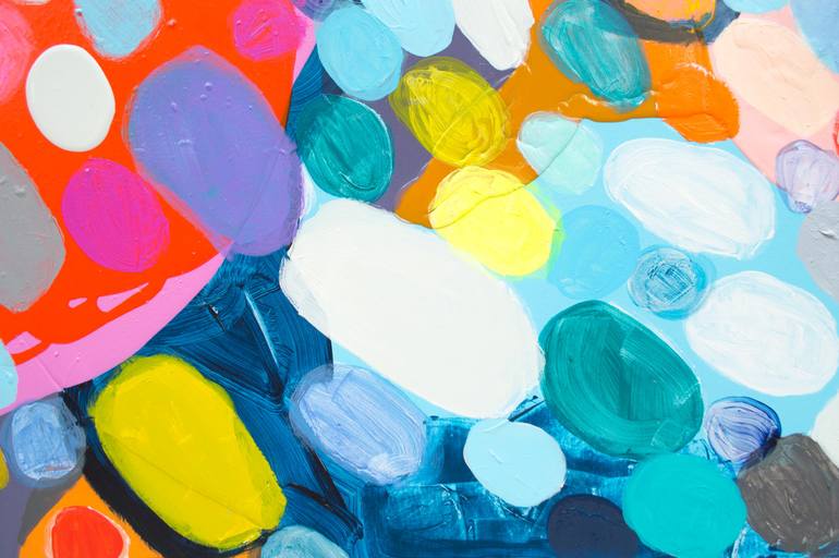 Original Abstract Expressionism Abstract Painting by Claire Desjardins