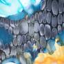 Abstract art by Claire Desjardins - detail #4