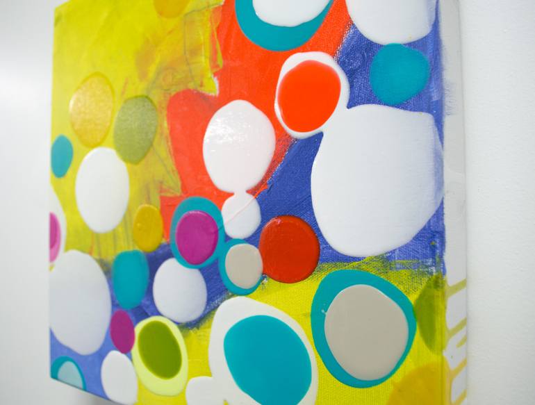 Original Abstract Expressionism Abstract Painting by Claire Desjardins