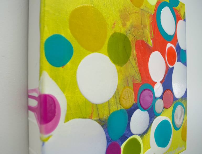 Original Abstract Expressionism Abstract Painting by Claire Desjardins