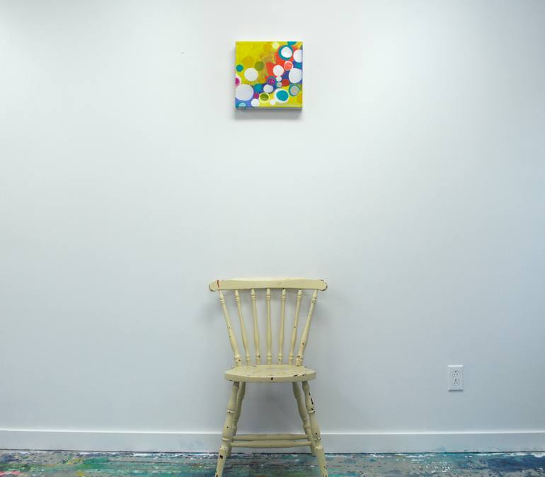 Original Abstract Expressionism Abstract Painting by Claire Desjardins