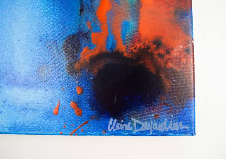 Original Abstract Expressionism Abstract Painting by Claire Desjardins