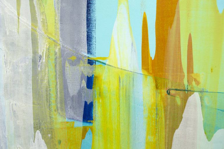 Original Abstract Expressionism Abstract Painting by Claire Desjardins