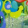Abstract art by Claire Desjardins - detail
