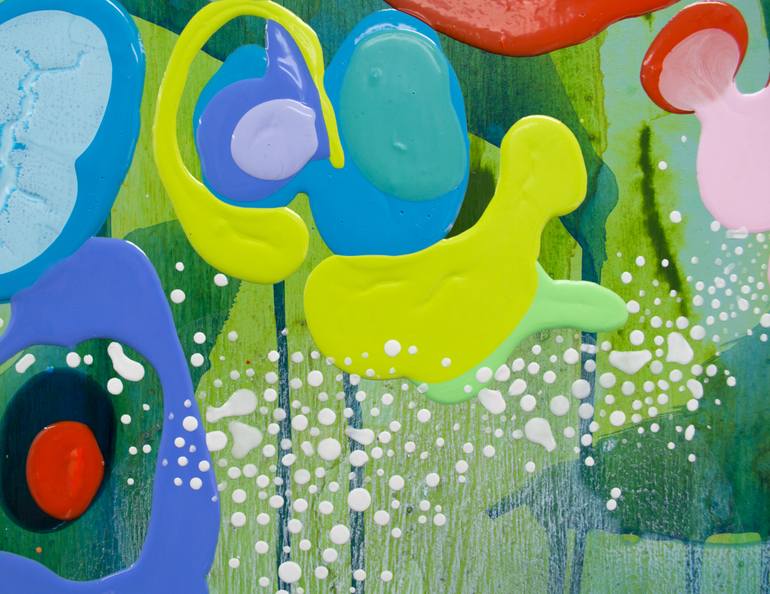 Original Abstract Expressionism Abstract Painting by Claire Desjardins