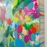 Abstract art by Claire Desjardins - from the right