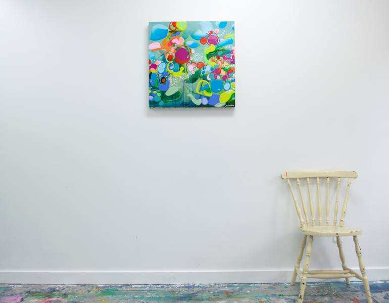 Original Abstract Expressionism Abstract Painting by Claire Desjardins