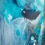 Abstract art by Claire Desjardins - from the left