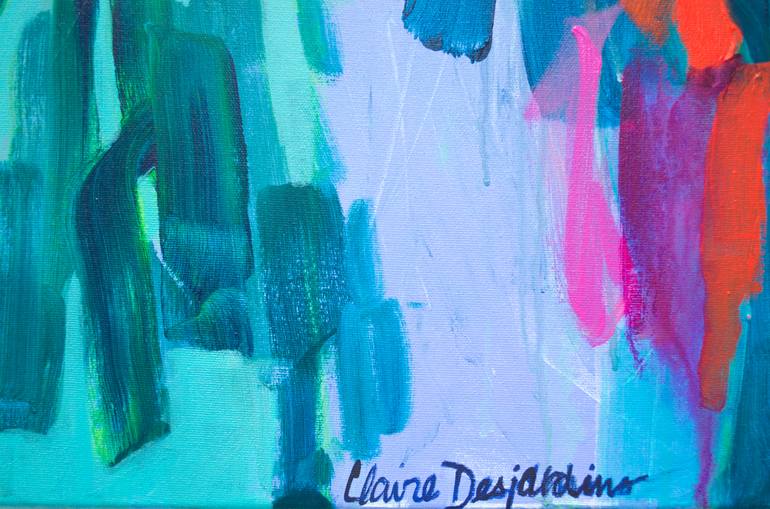 Original Abstract Expressionism Abstract Painting by Claire Desjardins