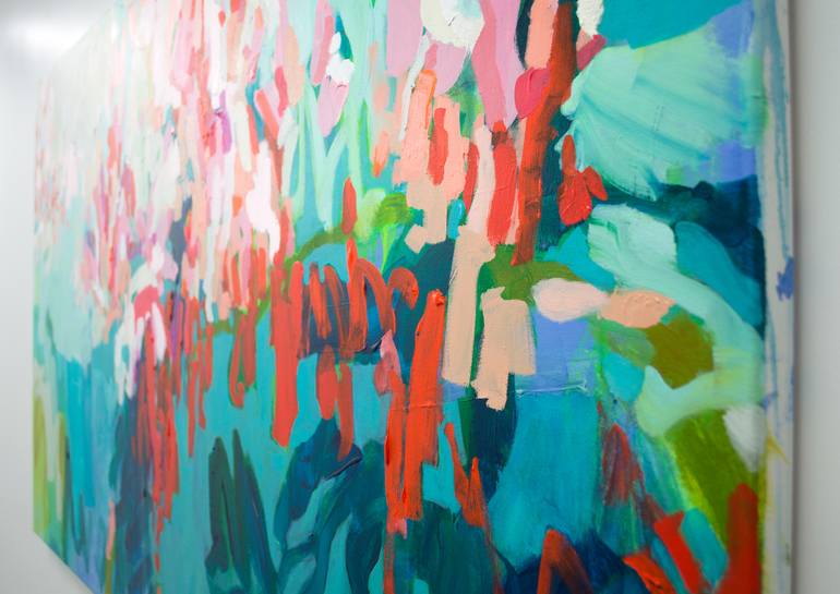 Original Abstract Expressionism Abstract Painting by Claire Desjardins