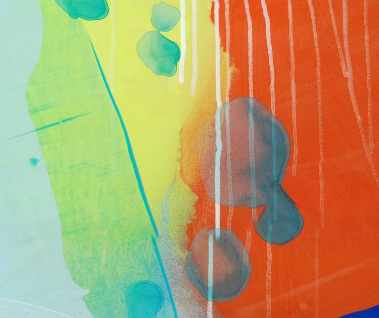 Original Abstract Expressionism Abstract Painting by Claire Desjardins