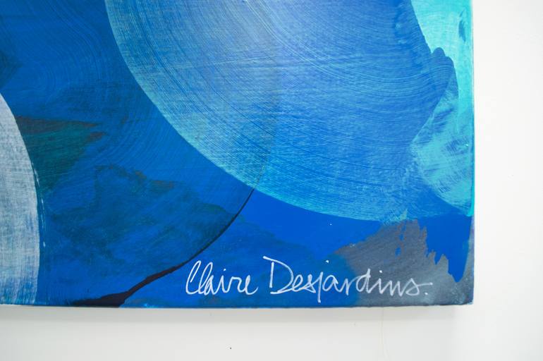 Original Abstract Expressionism Abstract Painting by Claire Desjardins