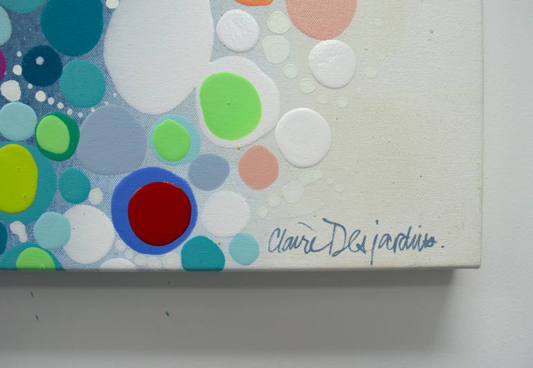Original Abstract Expressionism Abstract Painting by Claire Desjardins