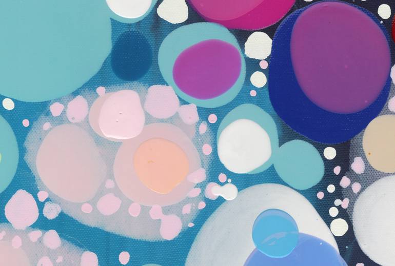 Original Abstract Expressionism Abstract Painting by Claire Desjardins