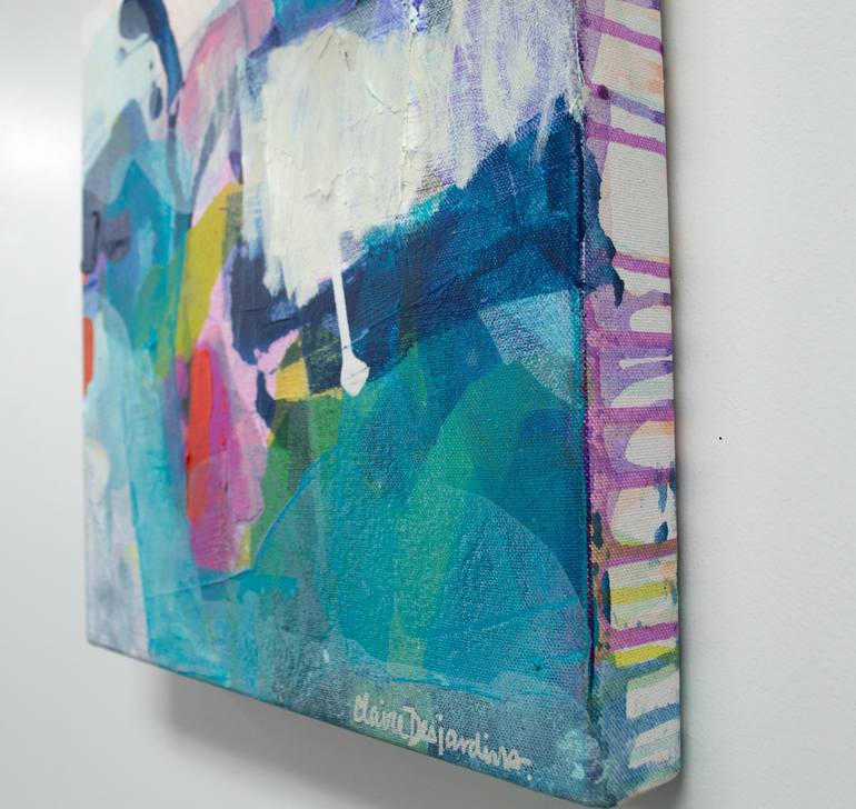 Original Abstract Painting by Claire Desjardins